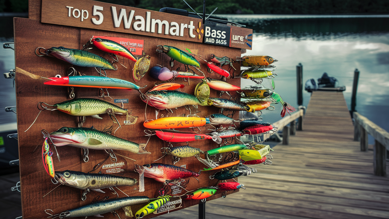 Best 5 Walmart Bass Lures and Baits