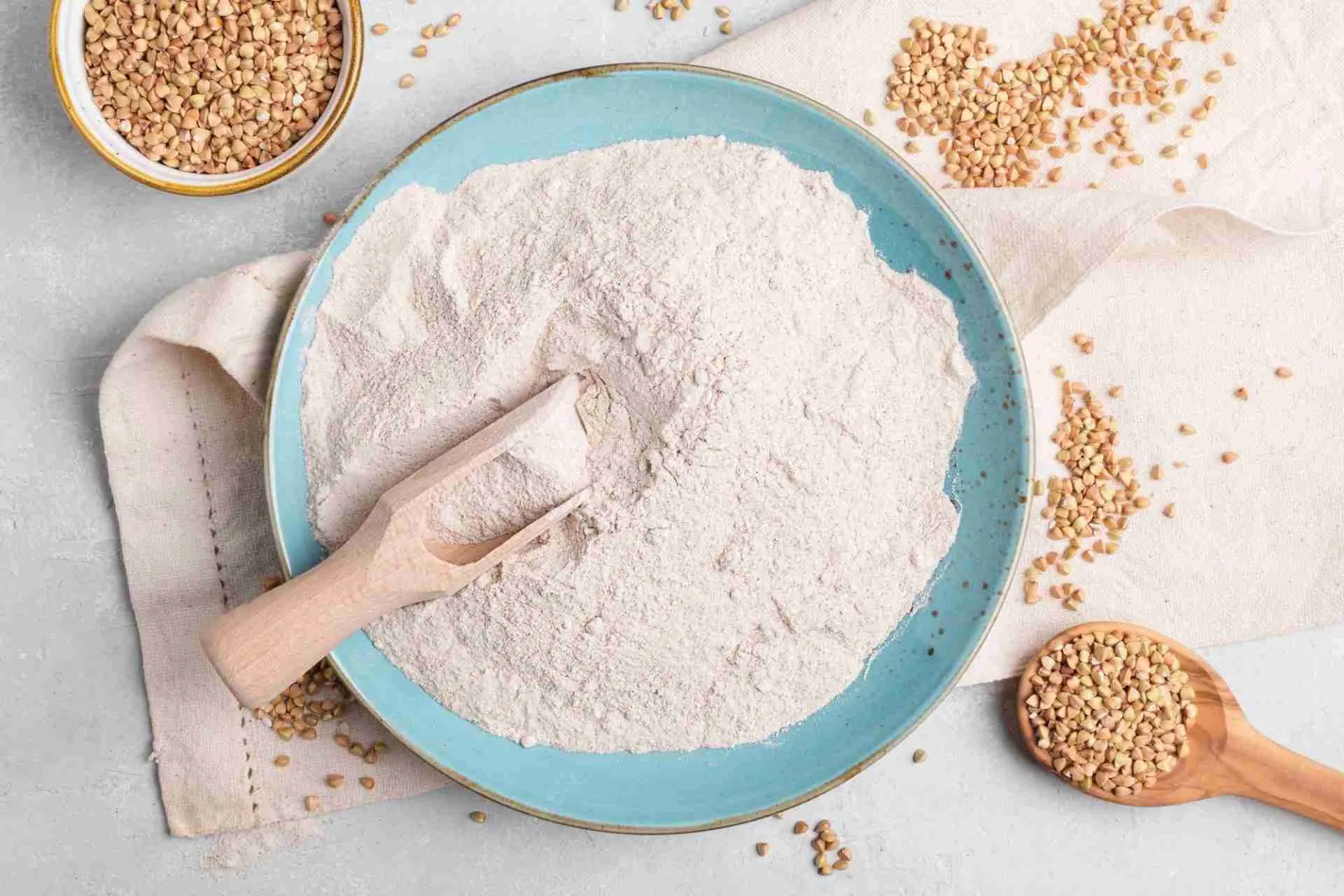 Homemade Groundbait Buckwheat flour: